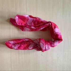 Pink Scarf
